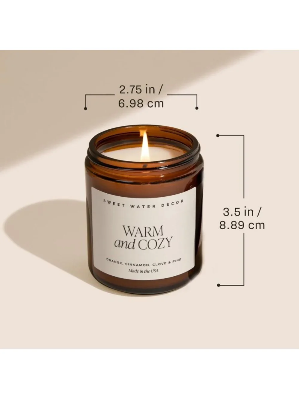 Palo Santo Patchouli Scented Soy Candle - Vanilla, Musk, Sandalwood - 9oz Spa